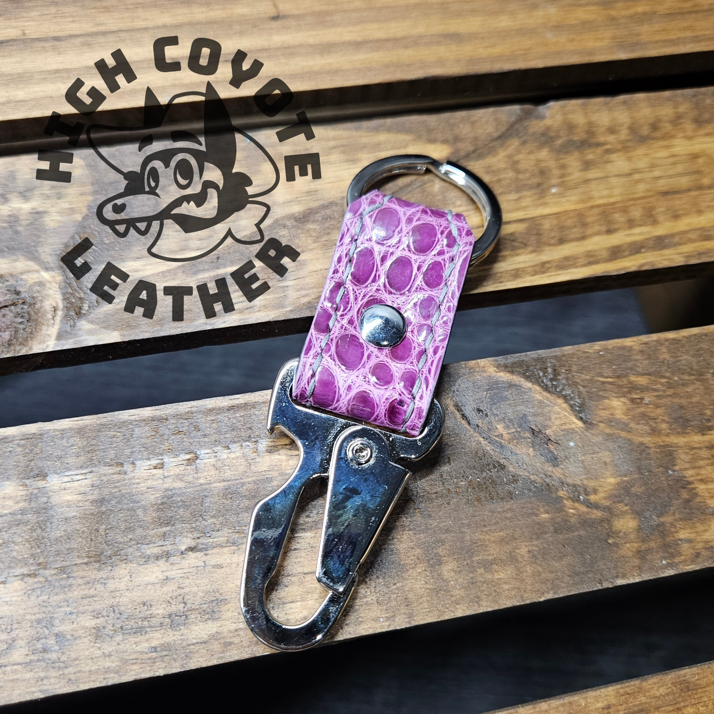 Alligator Clip w/ Key Ring