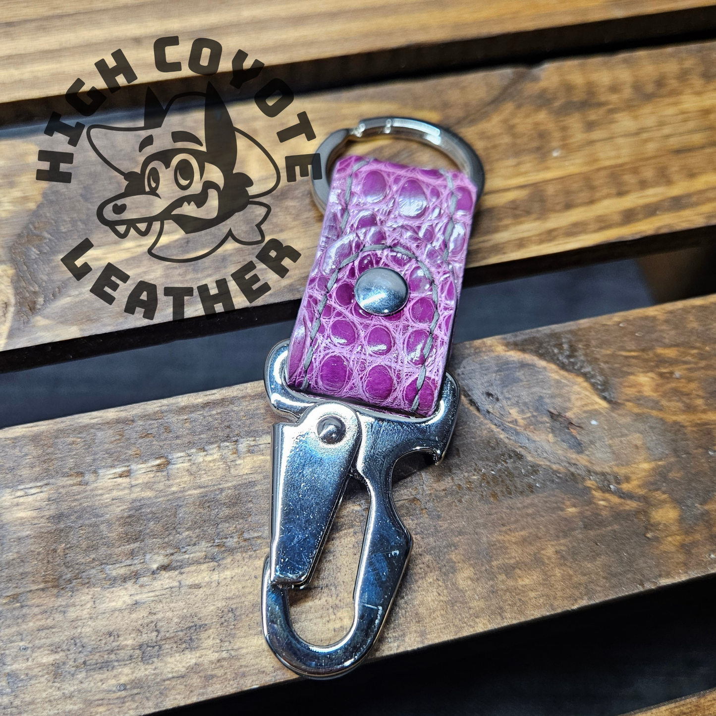 Alligator Clip w/ Key Ring