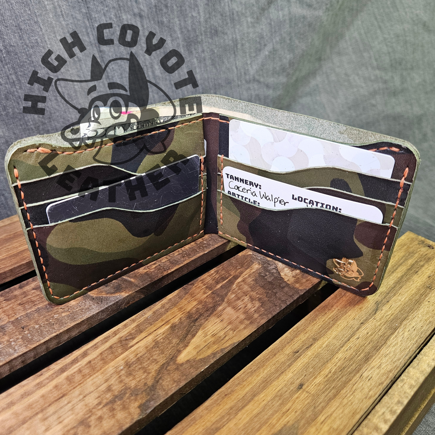 Camo Olive Deluxe Bifold
