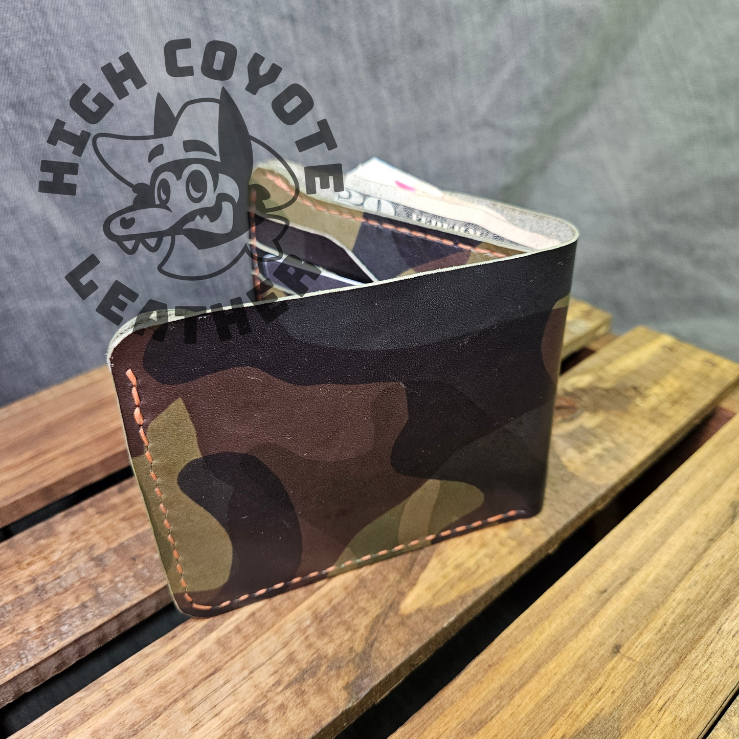 Camo Olive Deluxe Bifold