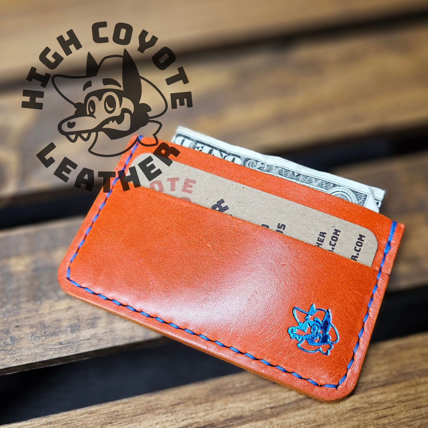 Gaucho Oil Tiger Orange Mini Wallet