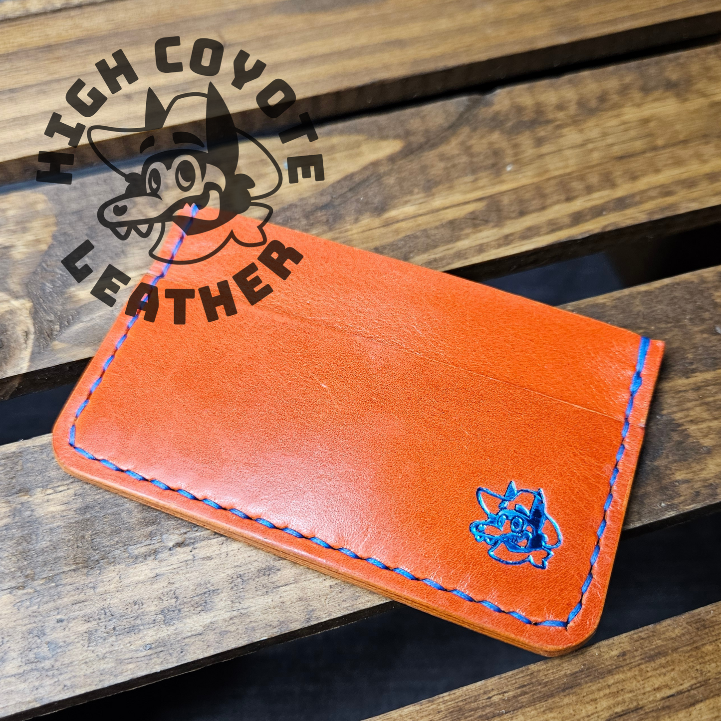 Gaucho Oil Tiger Orange Mini Wallet