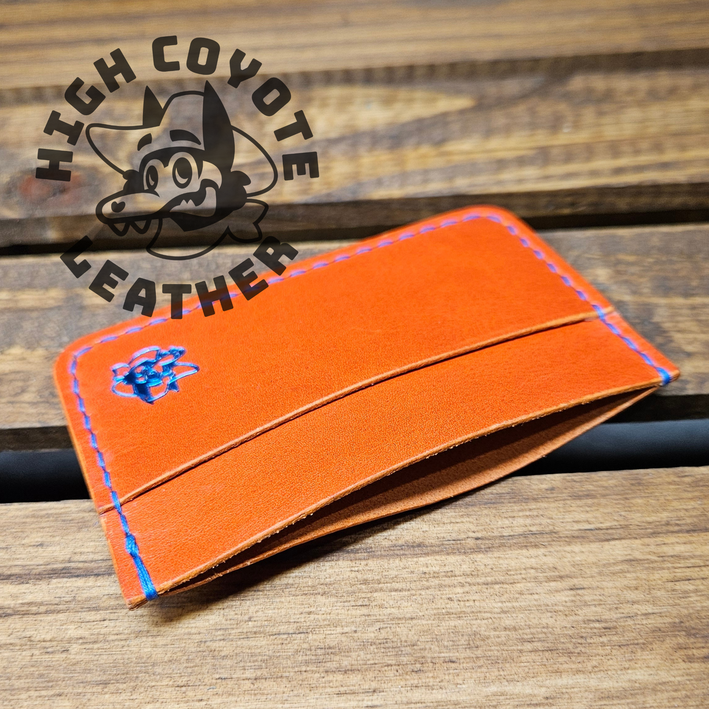 Gaucho Oil Tiger Orange Mini Wallet