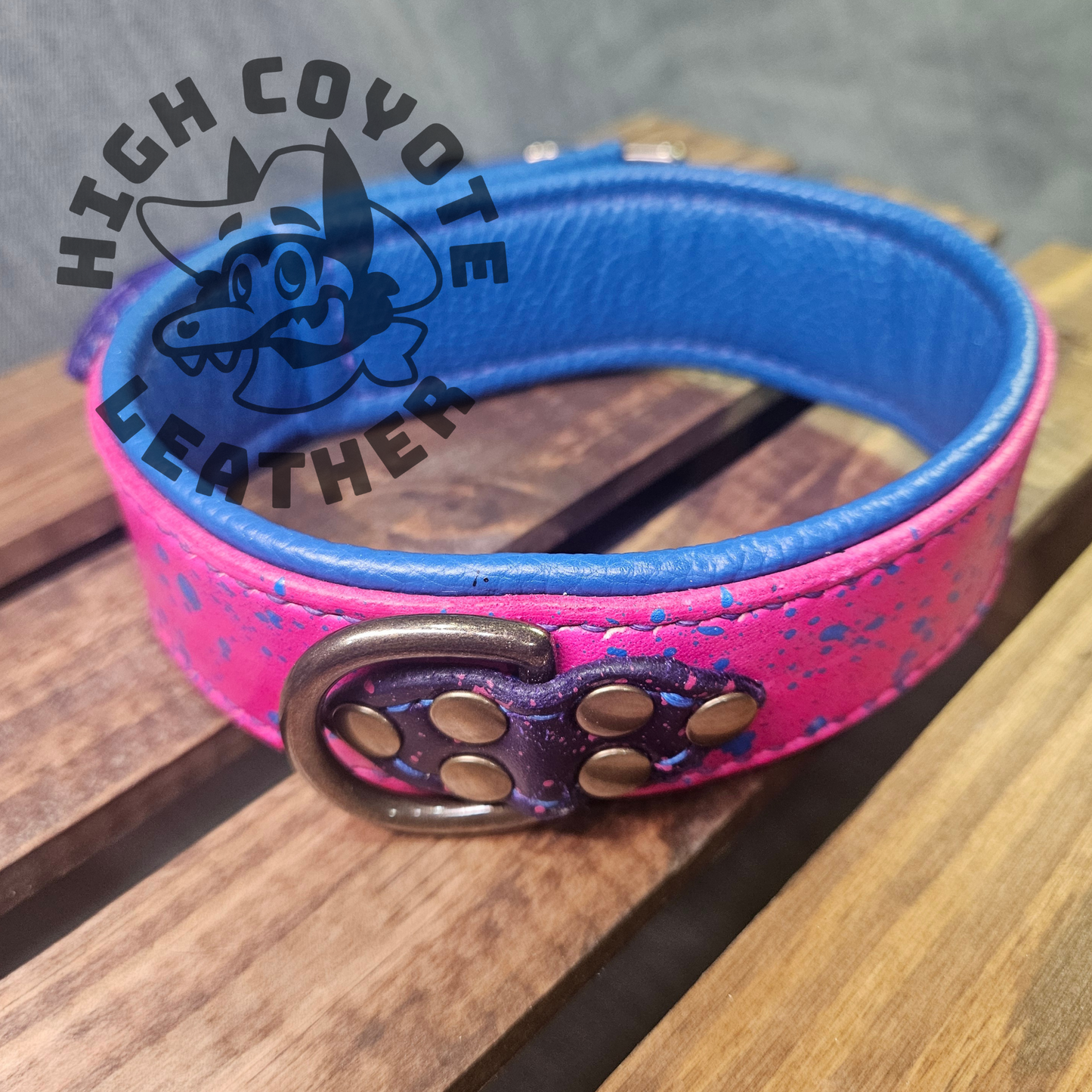 Bi Pride Splatter Collar