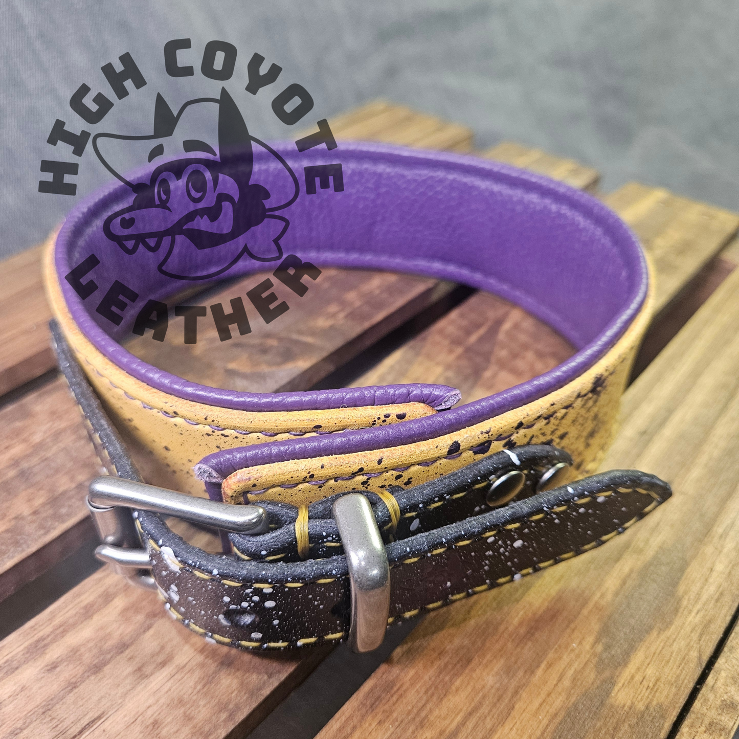 Enby Pride Splatter Collar