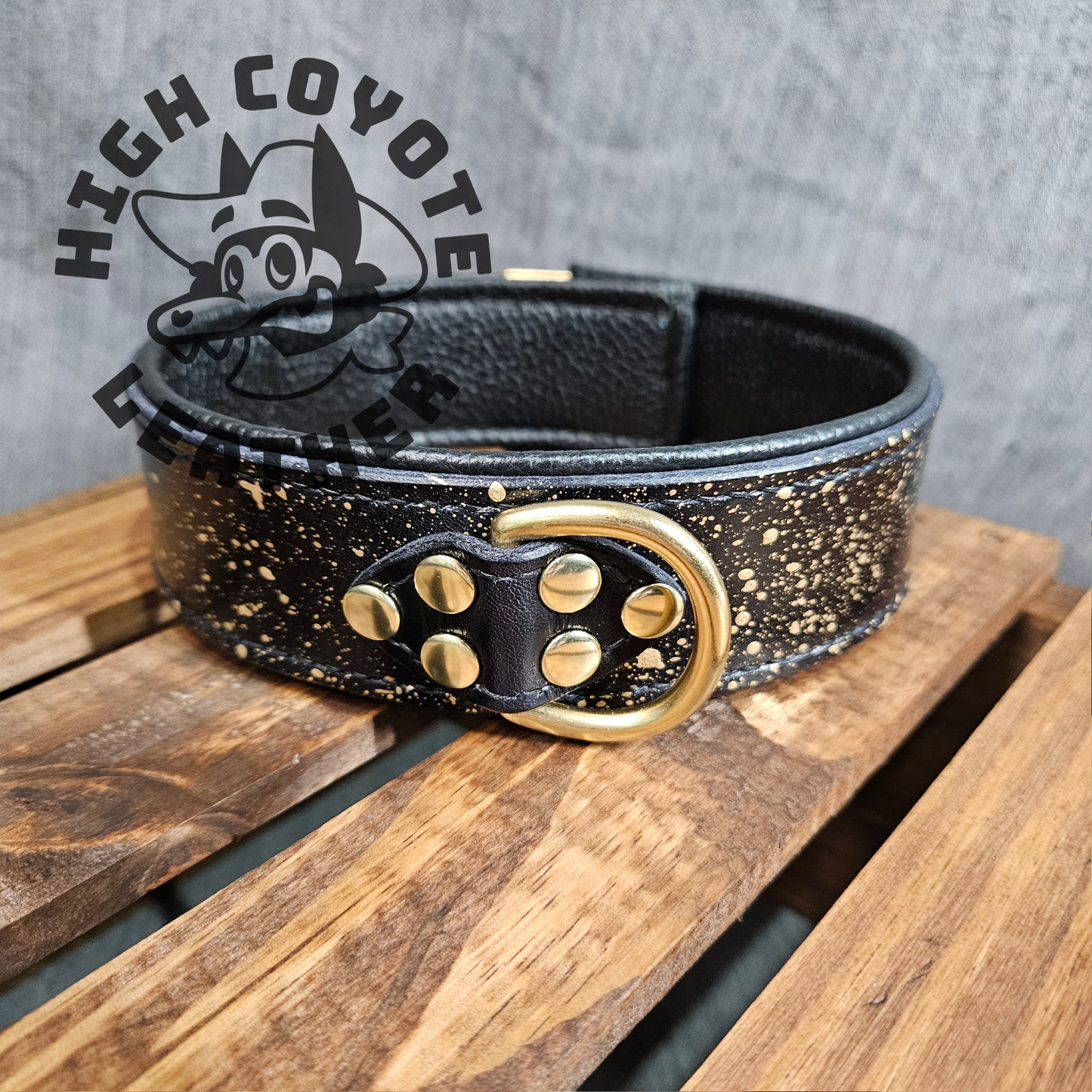 Gold Splatter Collar