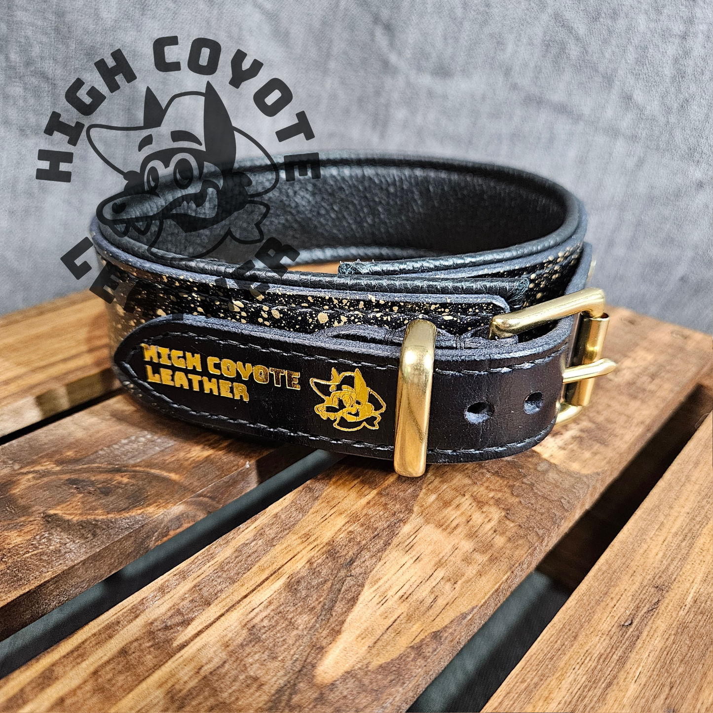 Gold Splatter Collar
