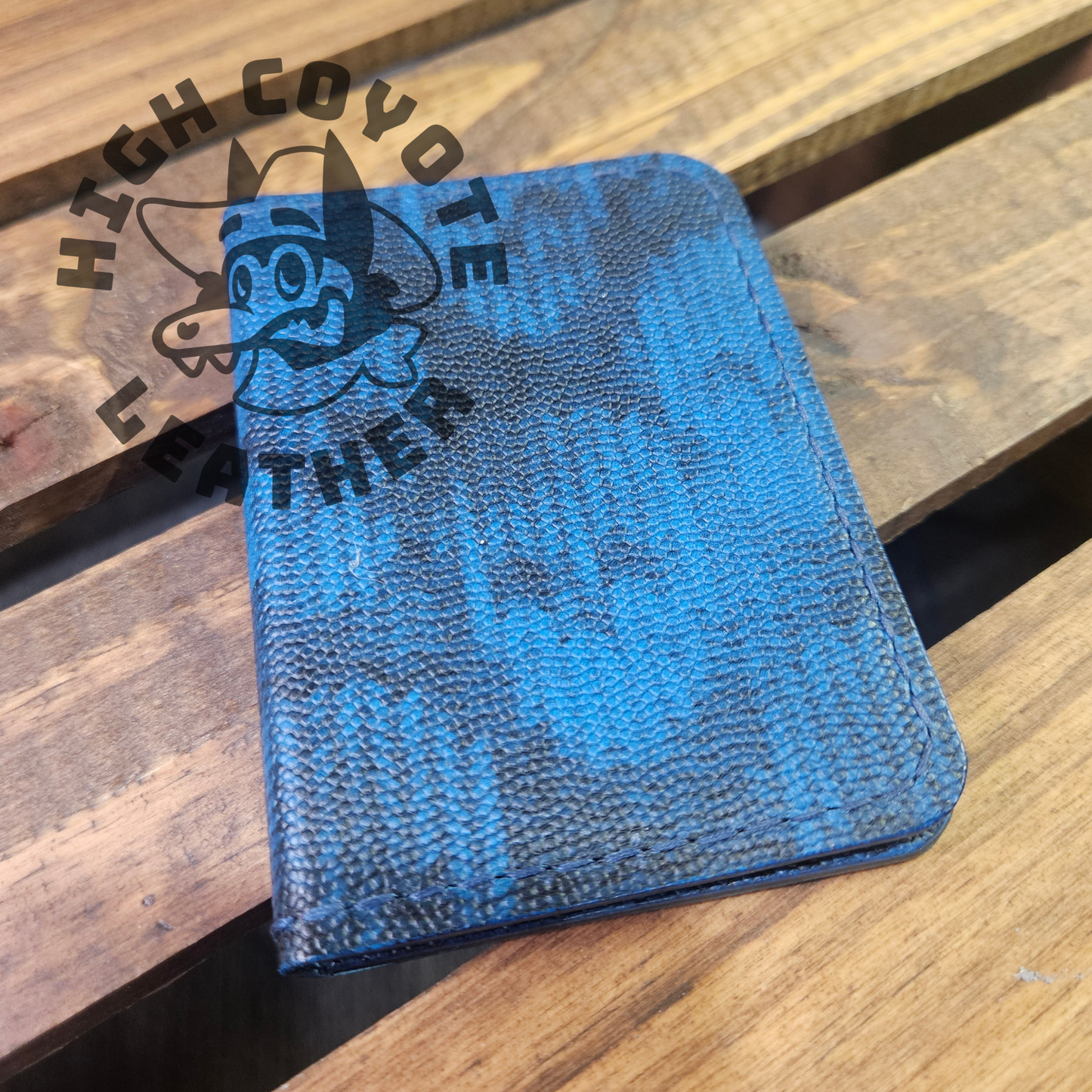 Skulls Blue Mini Bifold
