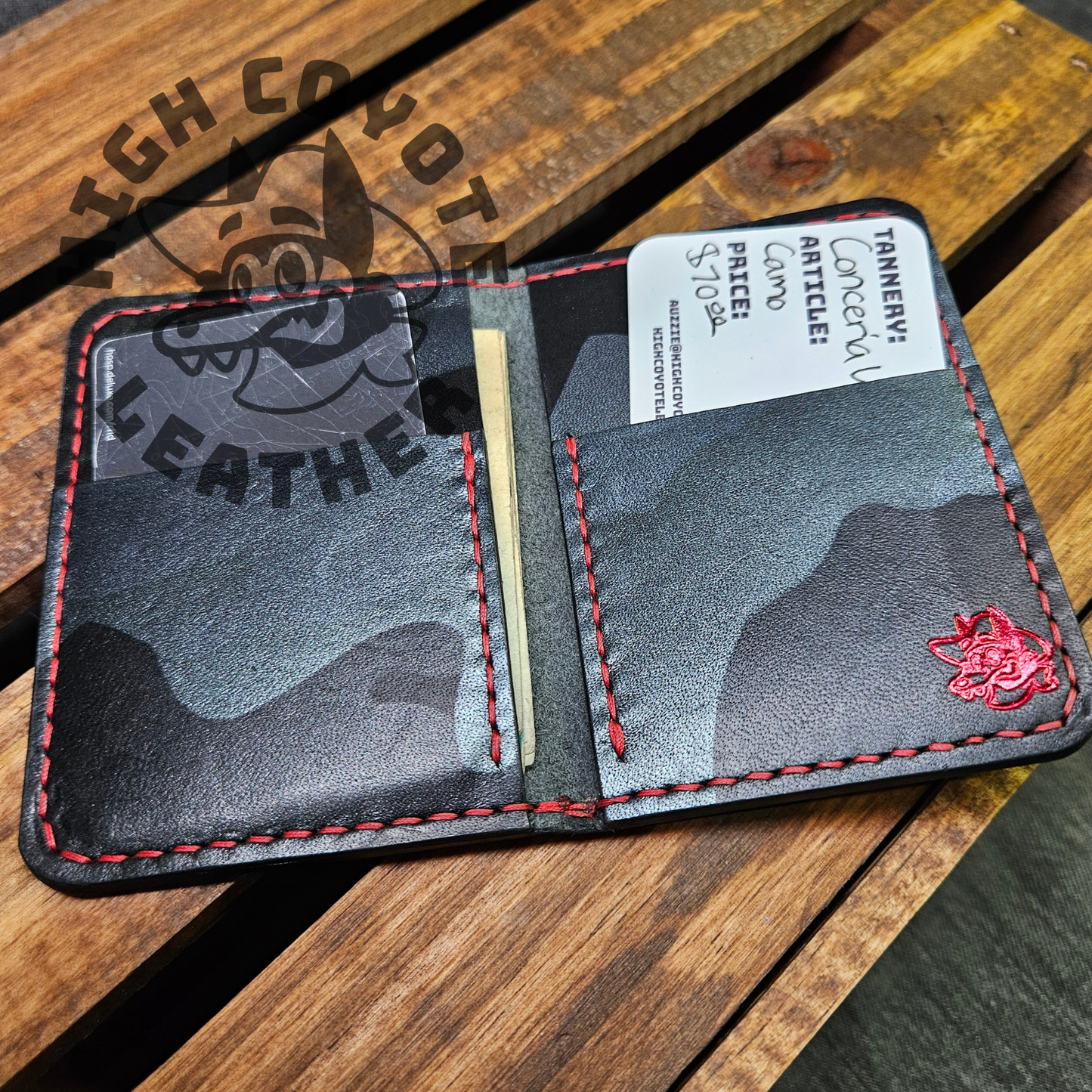 Camo Grey Mini Bifold