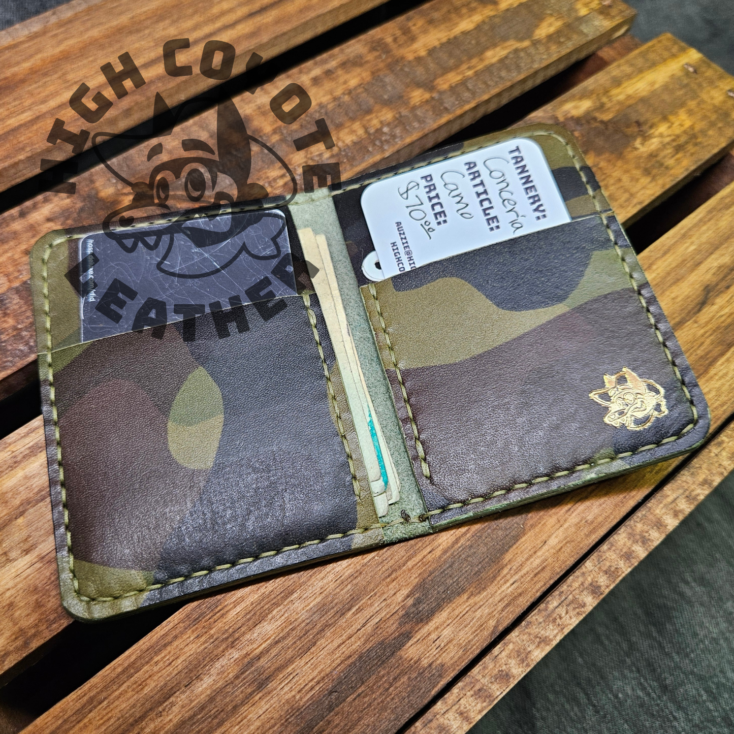 Camo Olive Mini Bifold