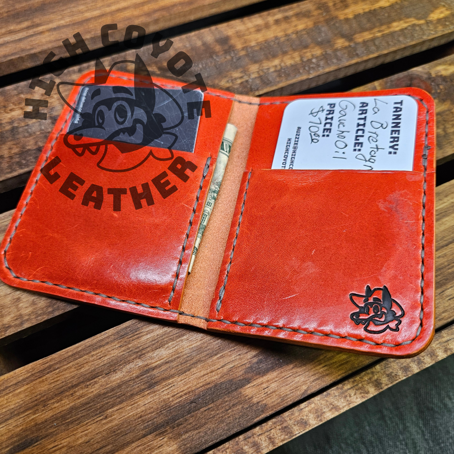 Gaucho Tiger Orange Mini Bifold