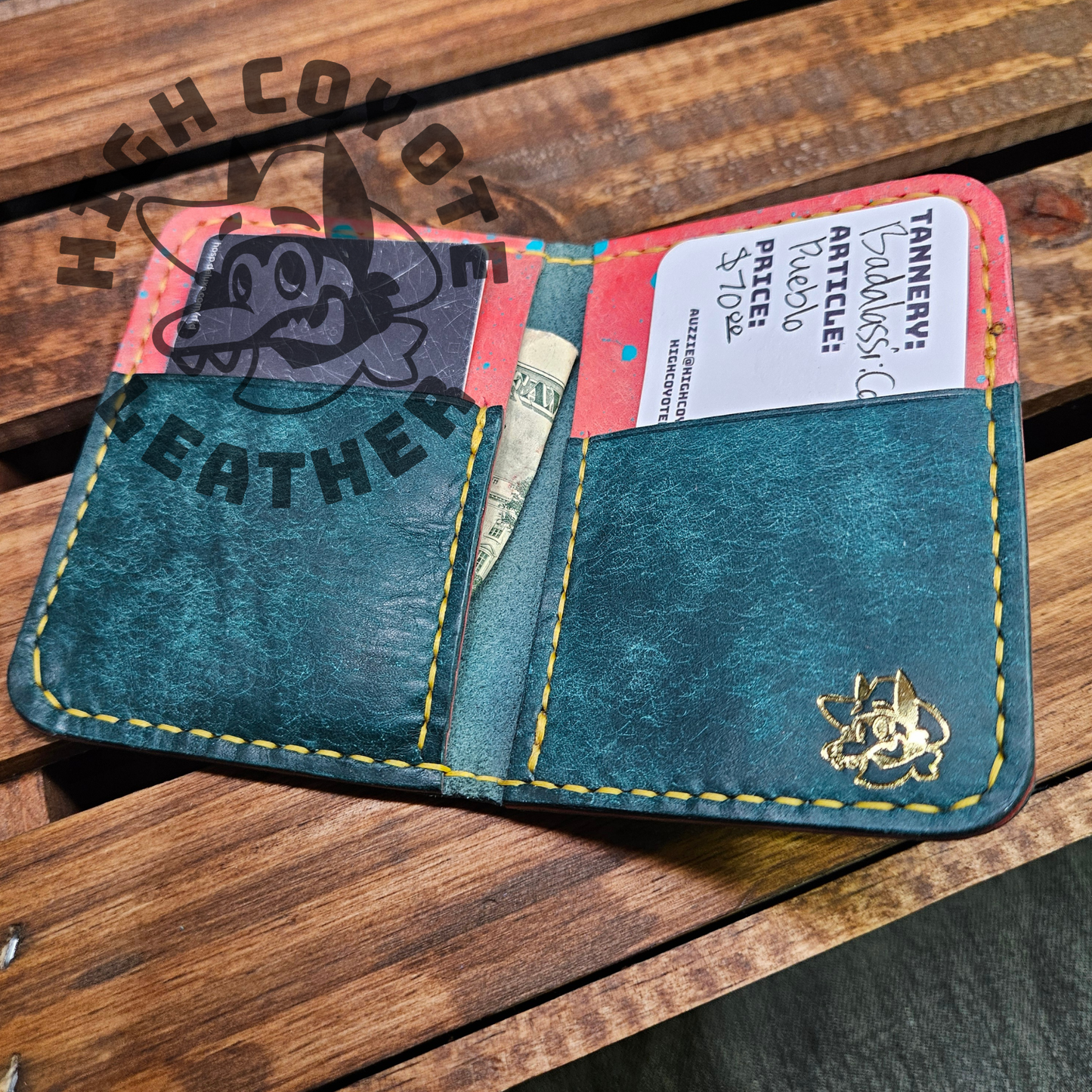 Pan Pride Splatter Mini Bifold