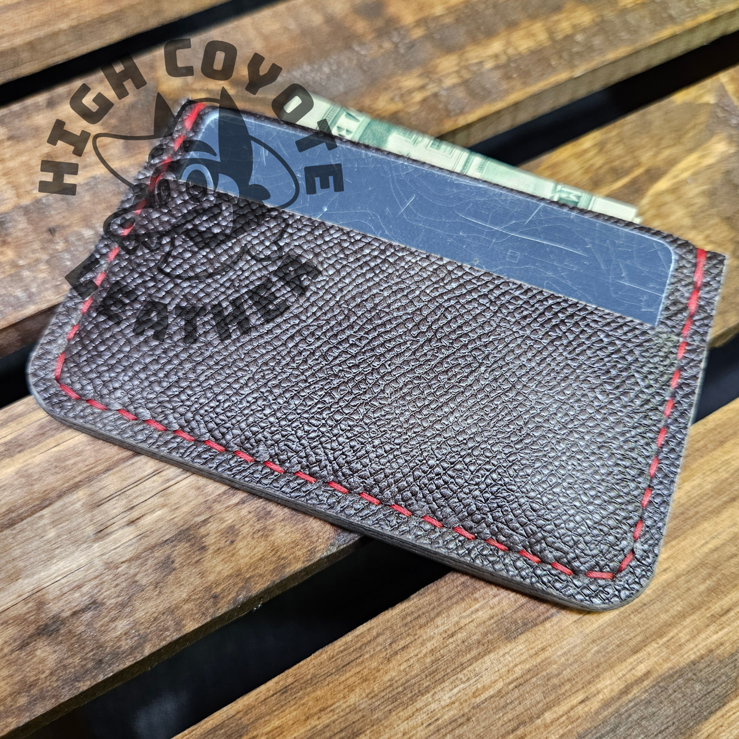 Hatch Museum Calf Steel Grey Mini Wallet