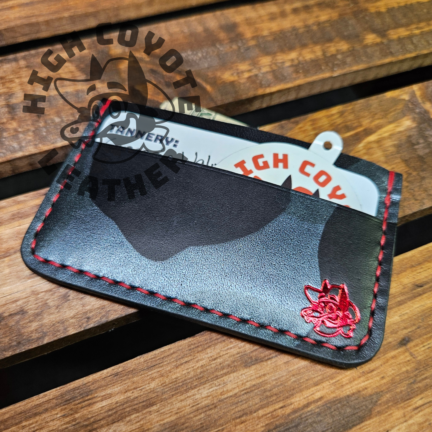 Camo Grey Mini Wallet
