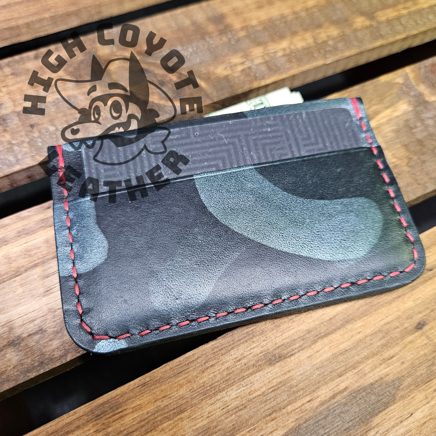 Camo Grey Mini Wallet
