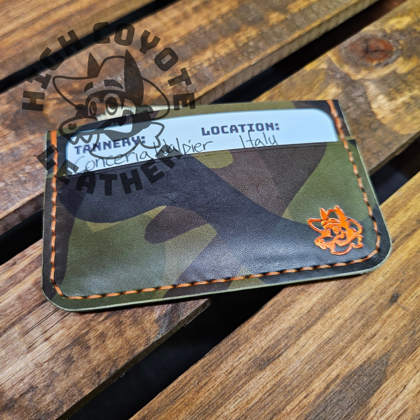 Camo Olive Mini Wallet