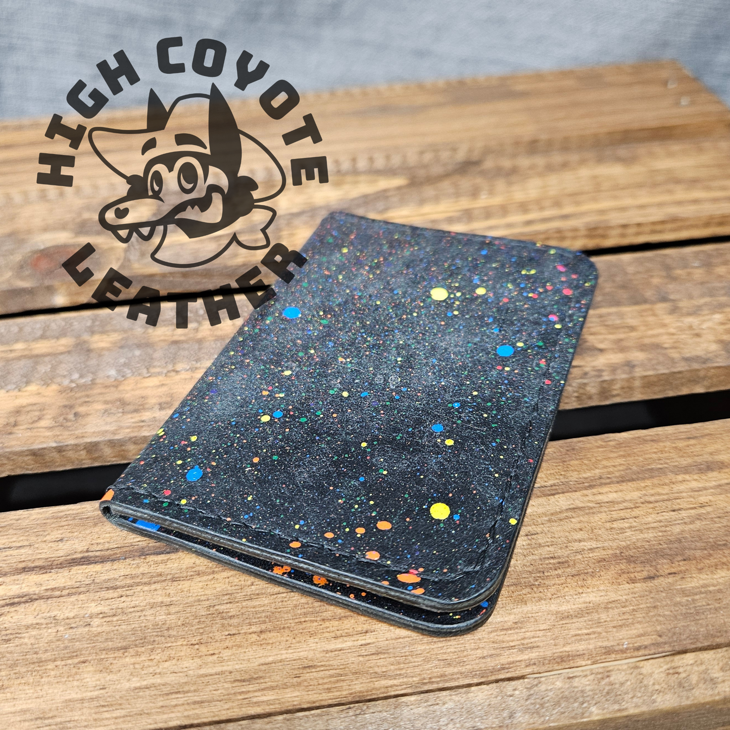 Pueblo Rainbow Splatter Mini Bifold