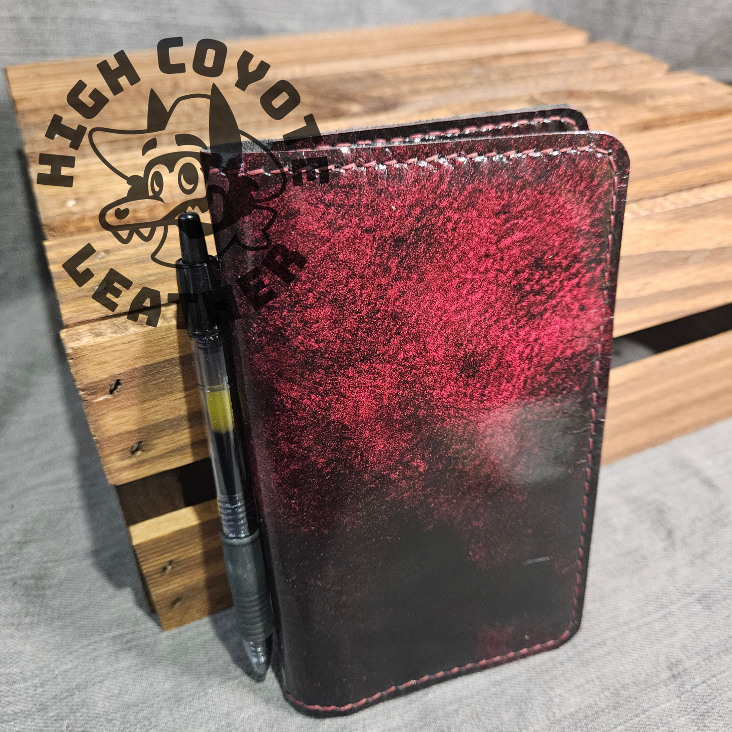 Red Drum Dyed Wallet Journal