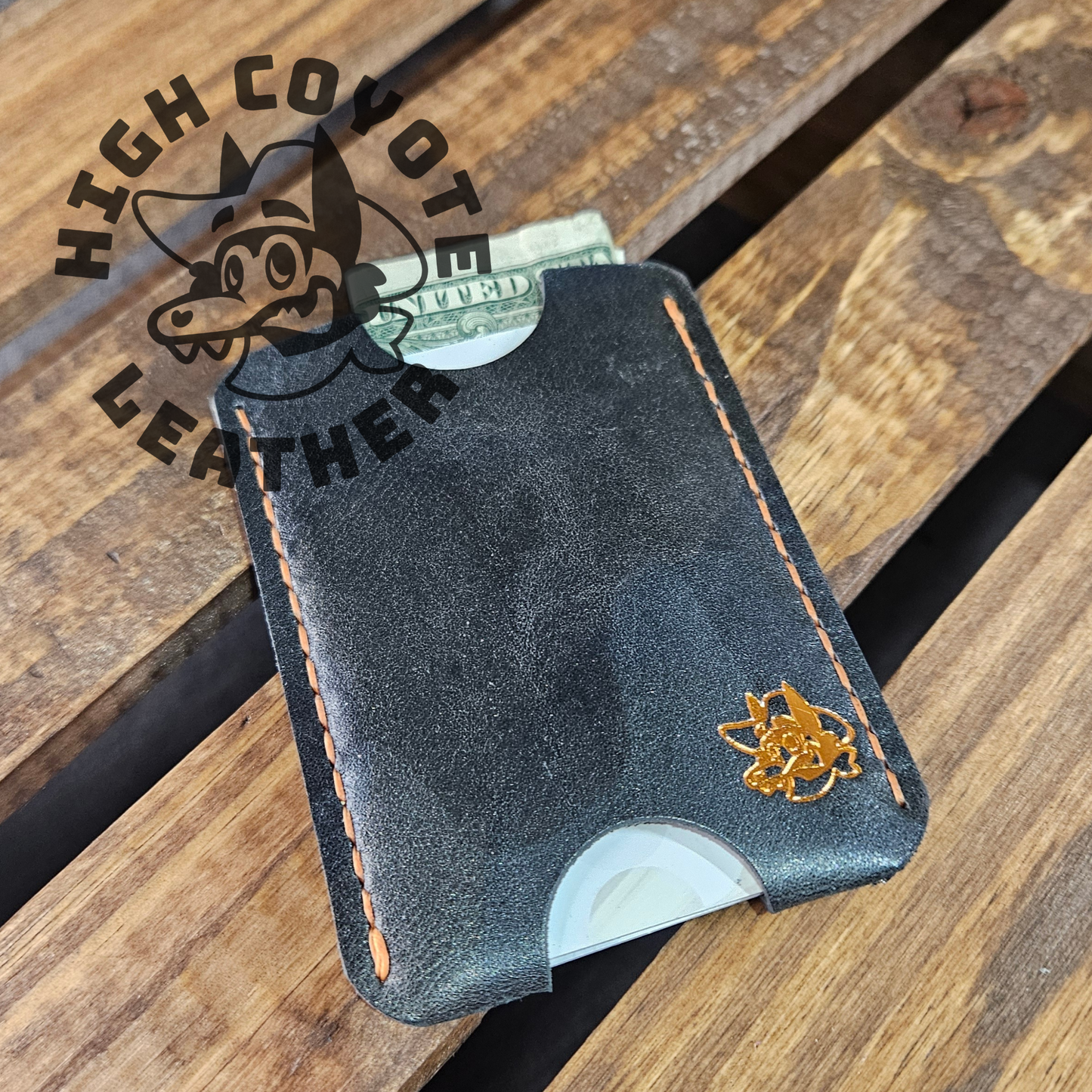 Grey Camo Single Wallet