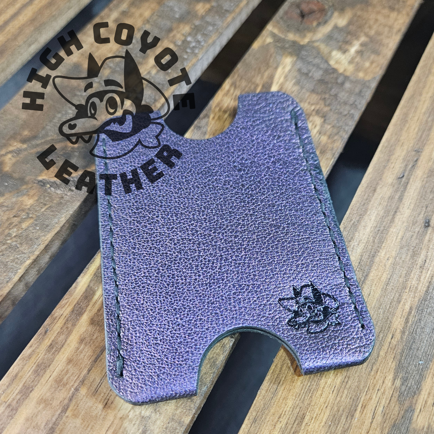 Color Shift Candy Purple Single Wallet