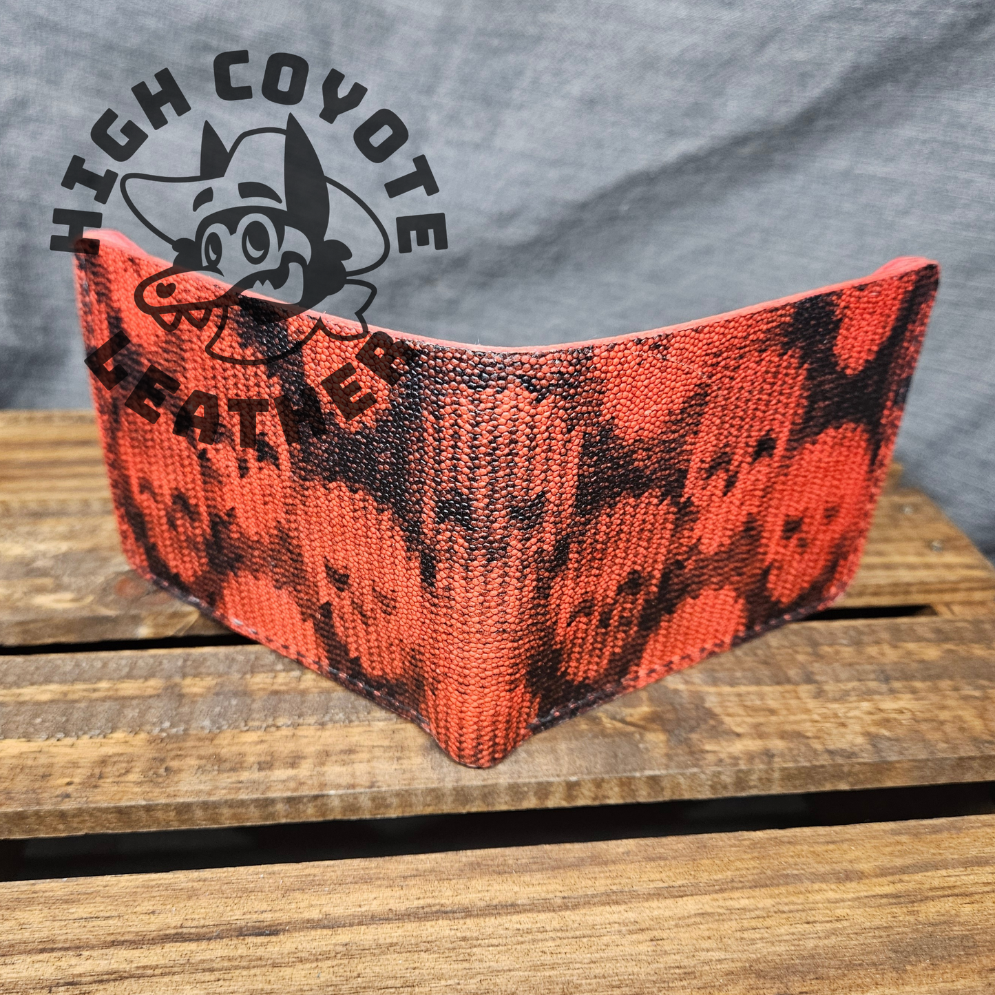Conceria Walpier Skulls Deluxe Leather Bifold