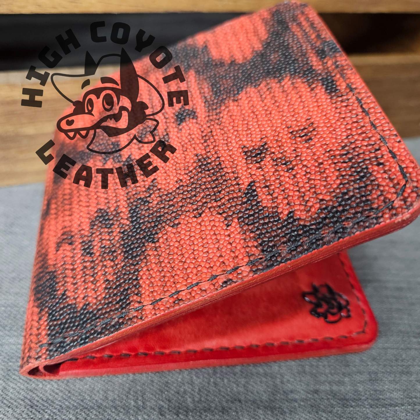 Conceria Walpier Skulls Deluxe Leather Bifold