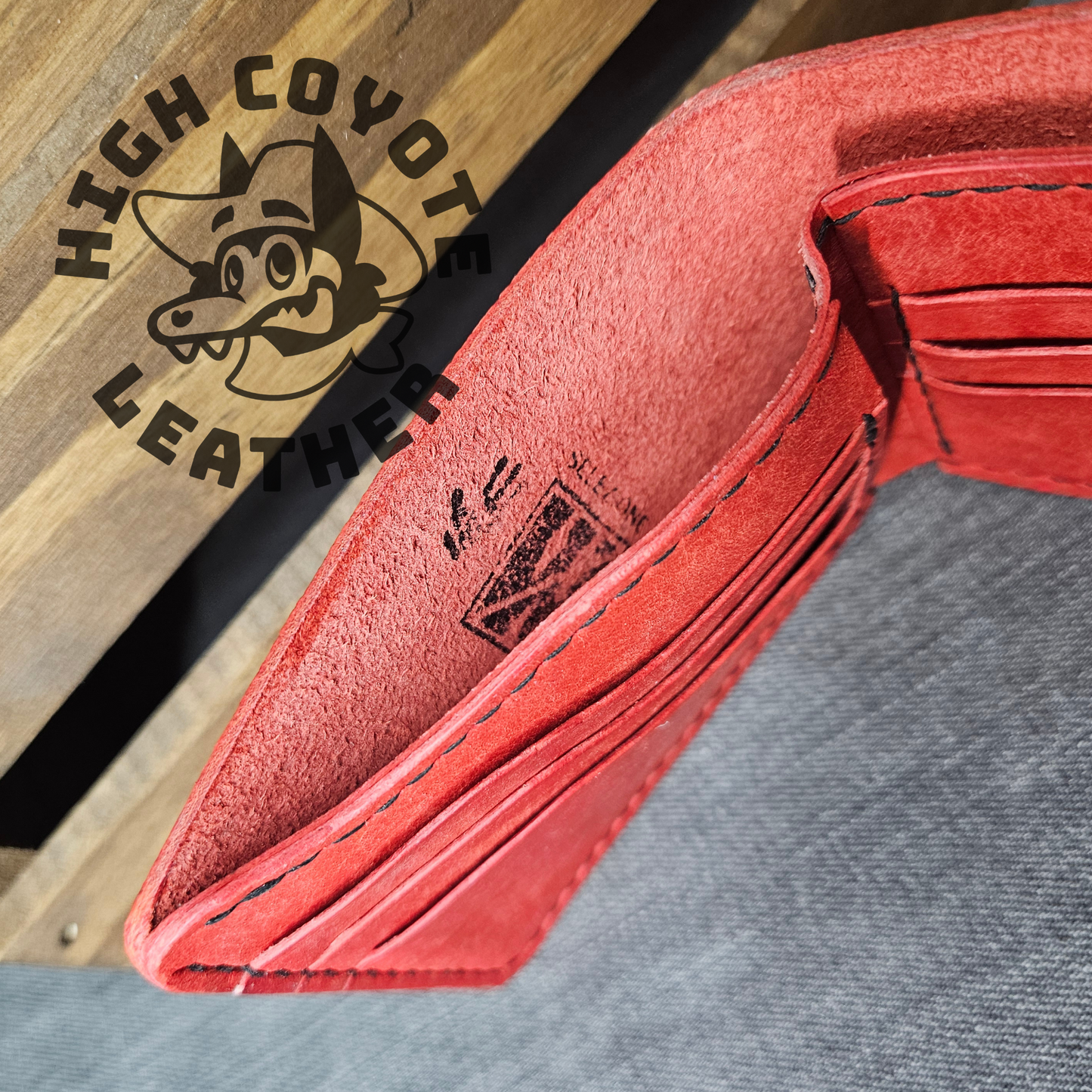 Conceria Walpier Skulls Deluxe Leather Bifold