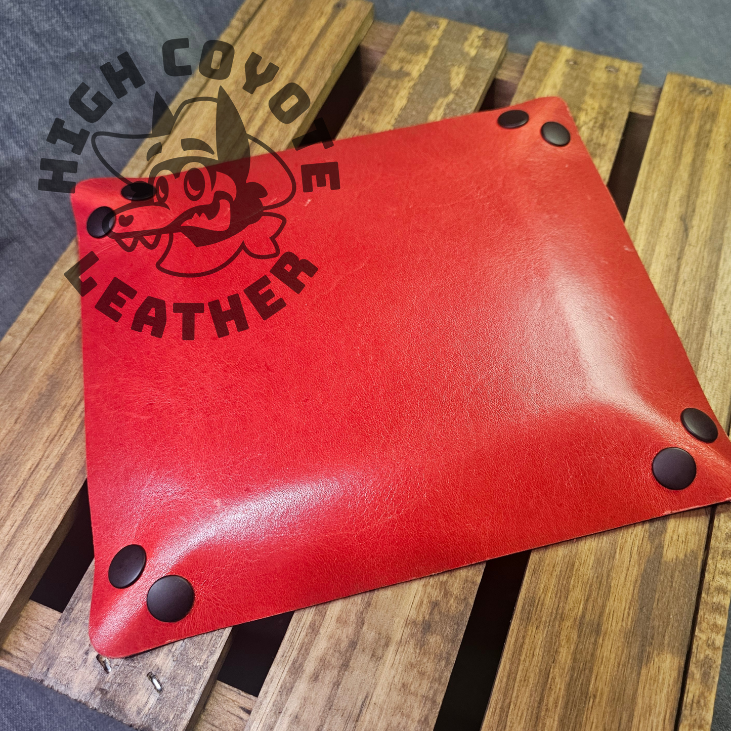 Gaucho Oil Red Valet Tray