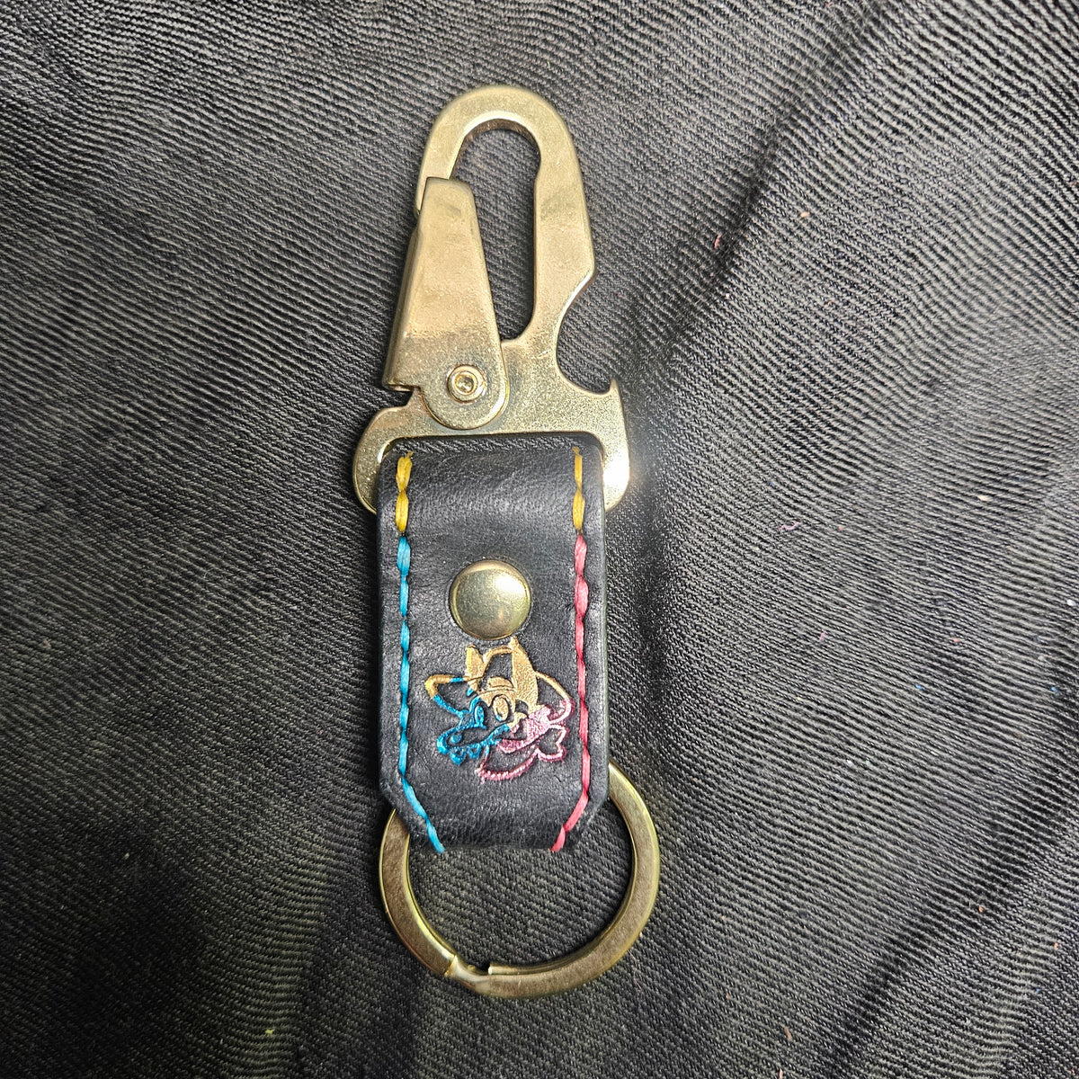 Pansexual Snap Keychain