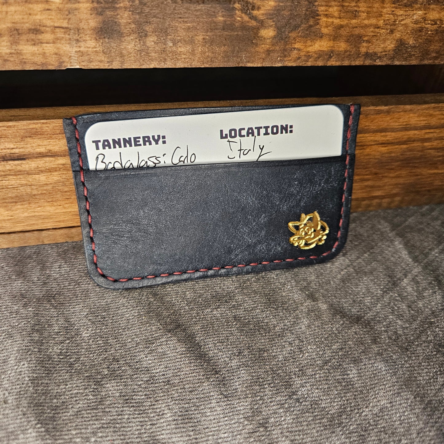 Navy Blue Mini Wallet