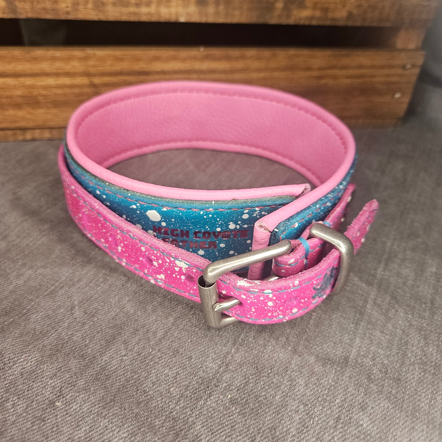 Trans Splatter Collar