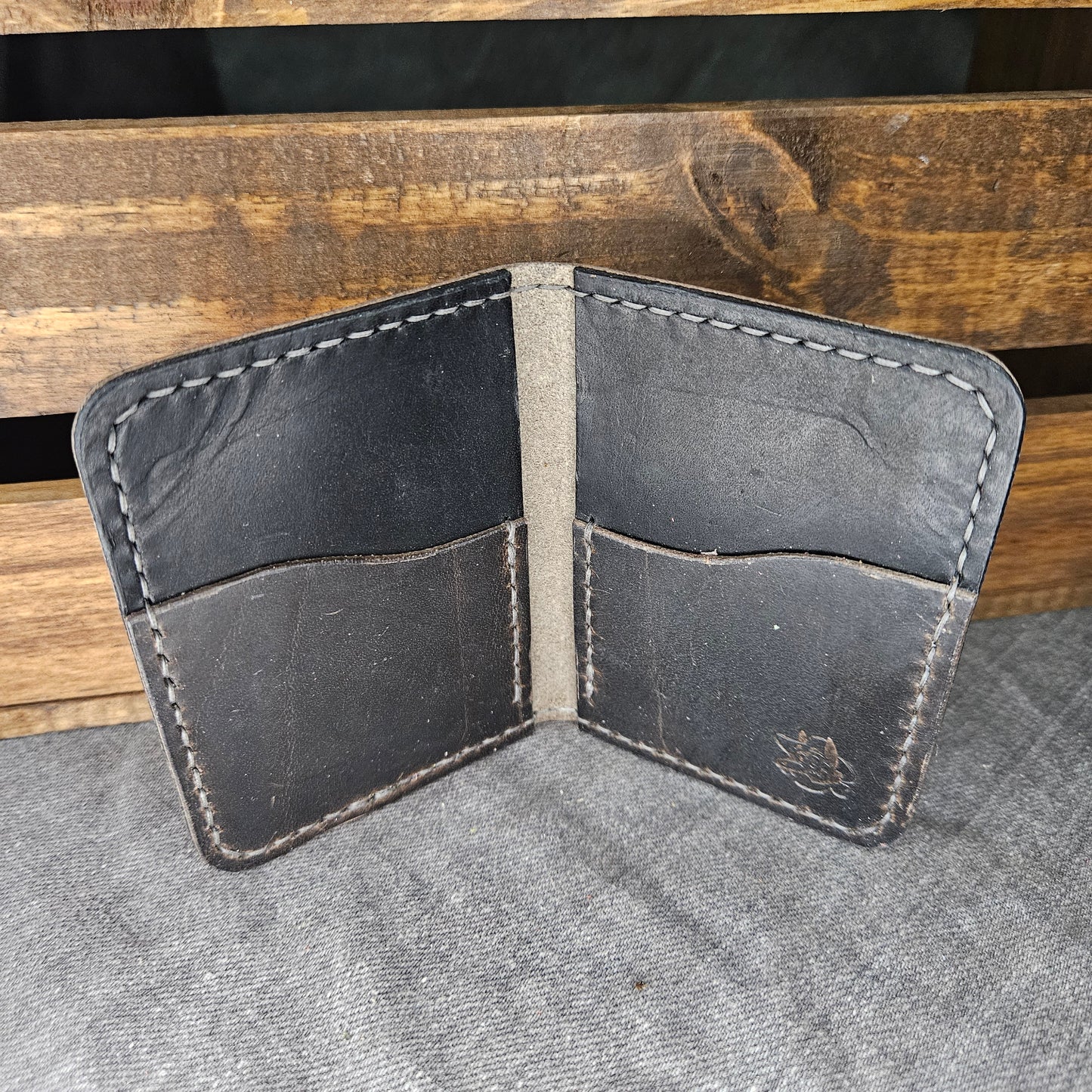 Black & Grey Mini Bifold
