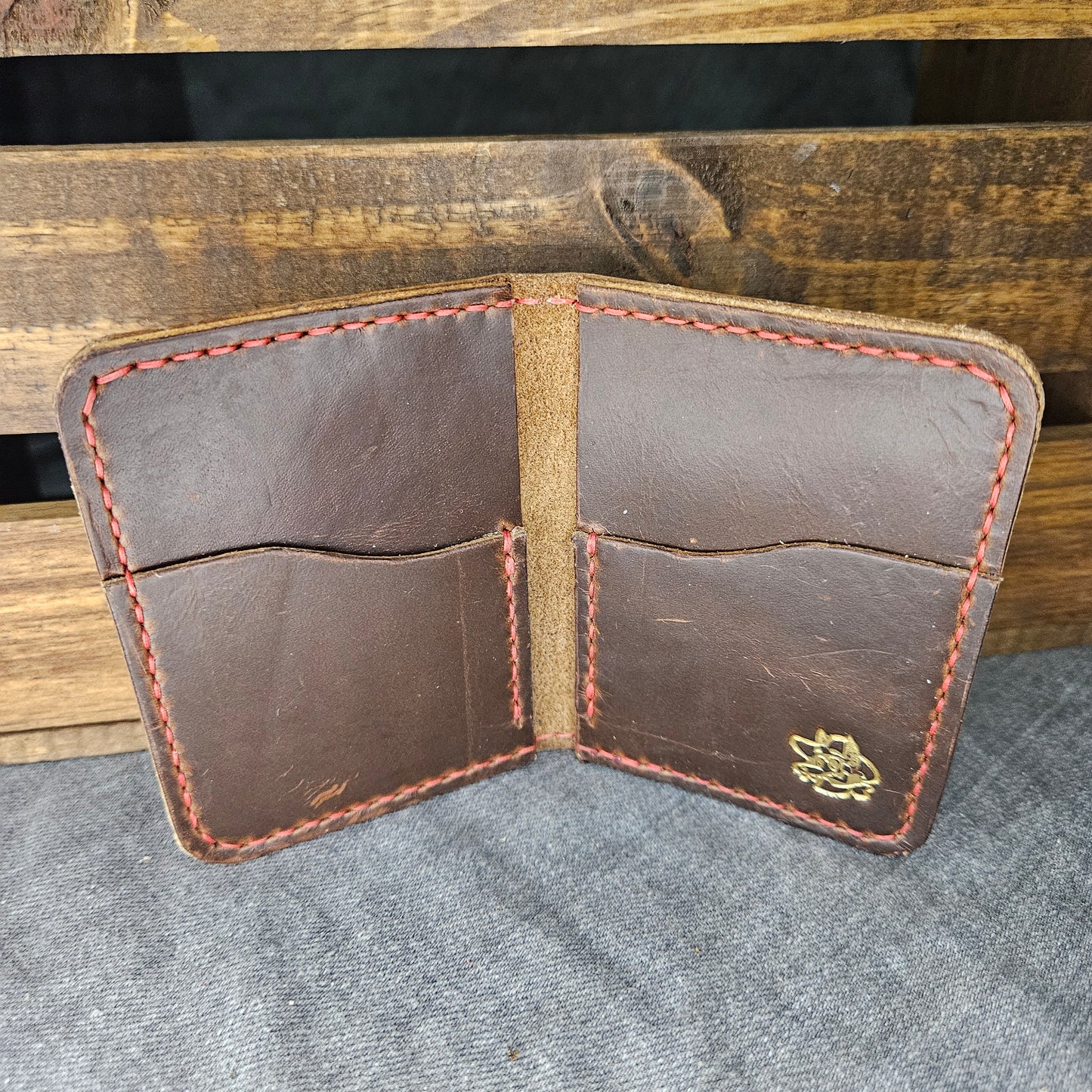 Chocolate Brown Mini Bifold