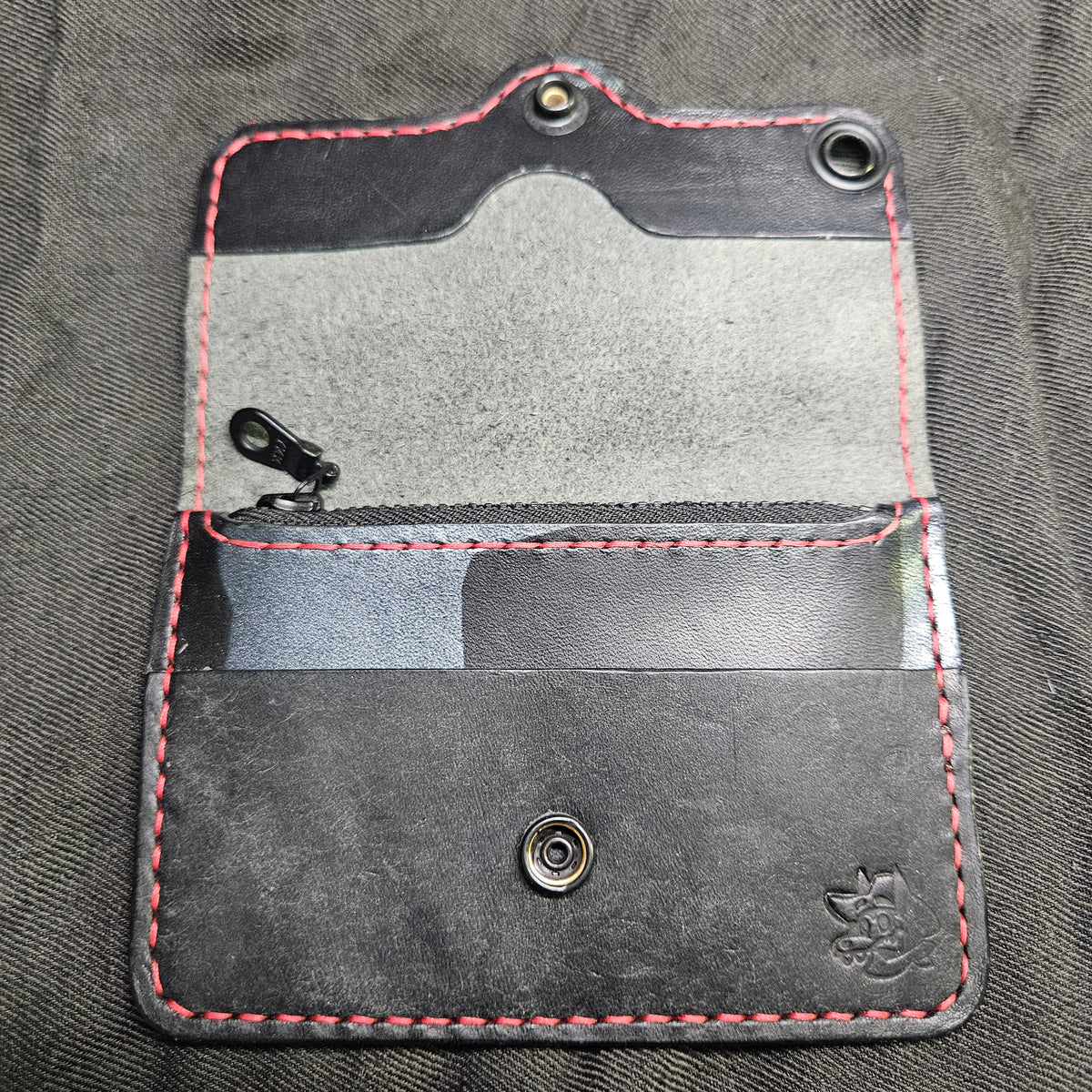 Black and Camo Biker Wallet