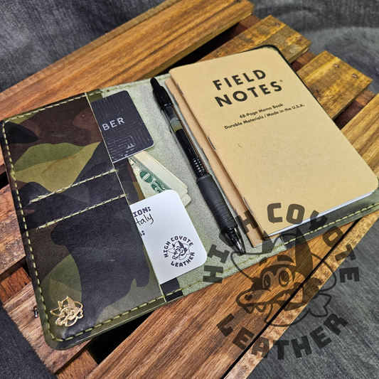 Camo Olive Journal Wallet