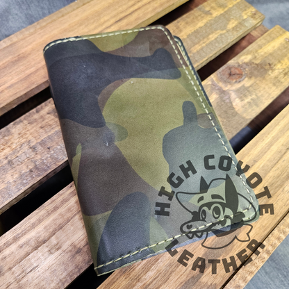 Camo Olive Journal Wallet