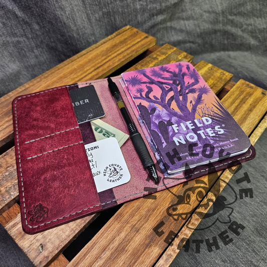 Pueblo Bordeaux & Purple Journal Wallet