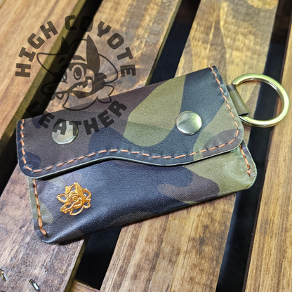 Camo Olive Keychain Wallet
