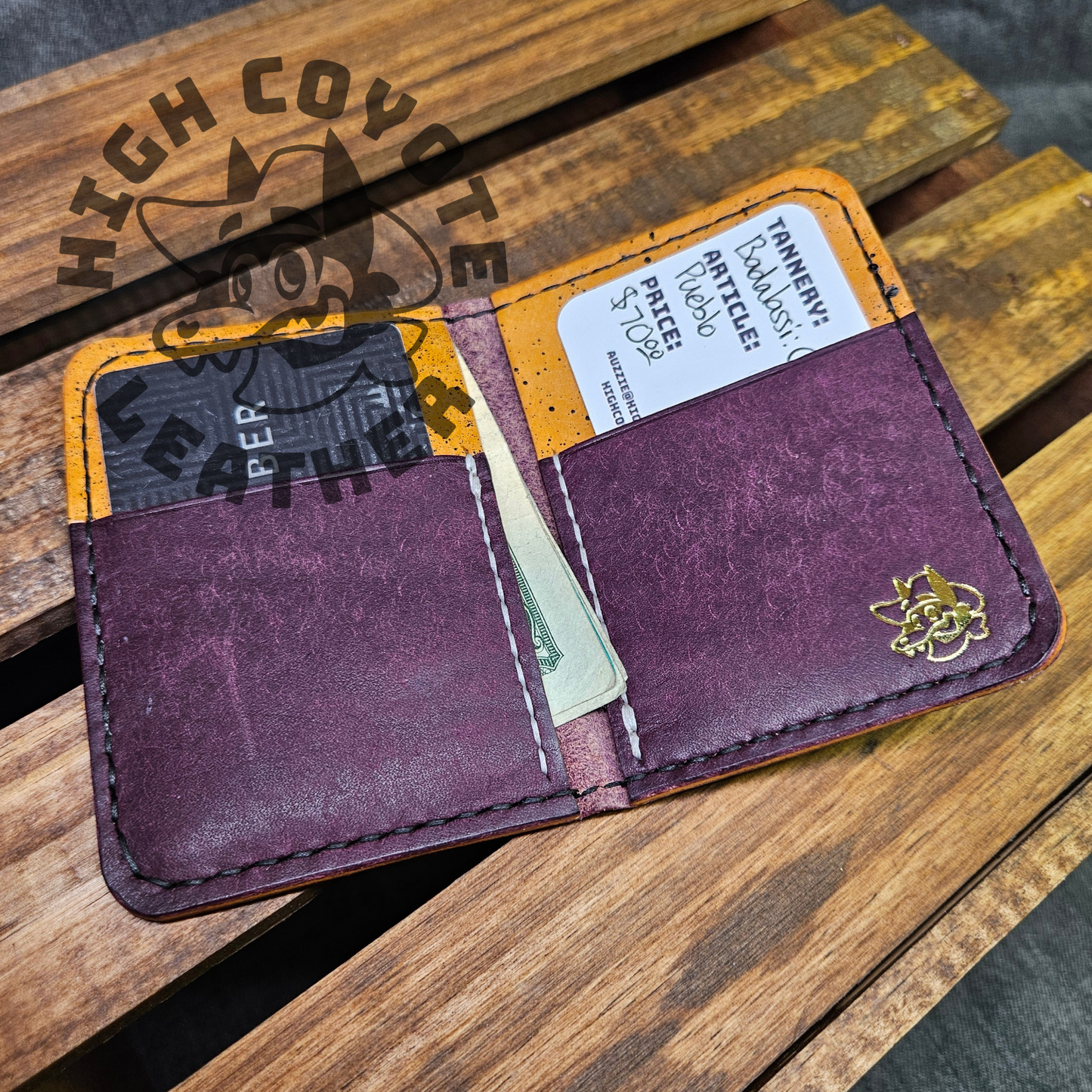 Enby Pride Splatter Mini Bifold