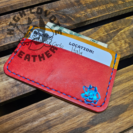 Pueblo Red & Yellow Mini Wallet