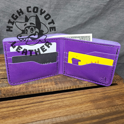 Gaucho Oil Ultraviolet Deluxe Leather Bifold