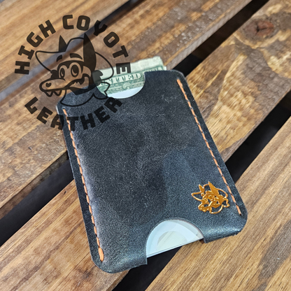 Grey Camo Single Wallet
