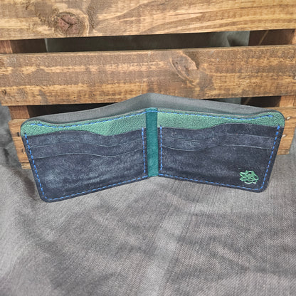 Chameleon Green Shimmer Deluxe Bifold