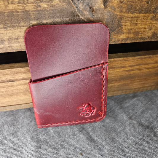 Red Out Wrap Wallet