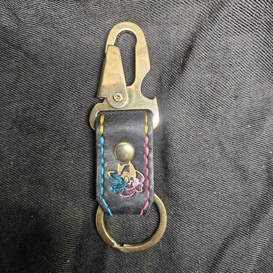Pansexual Snap Keychain