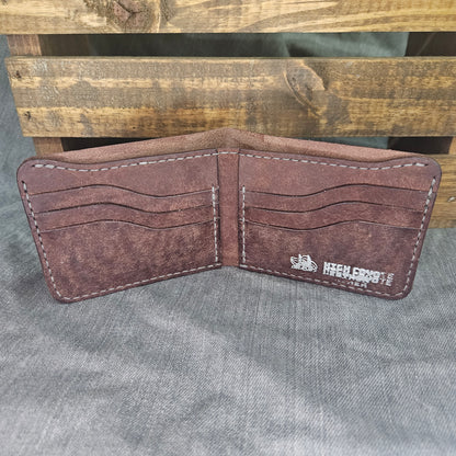Brown & Grey Wolf Track Deluxe Bifold