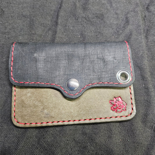Black & Grey Biker Wallet