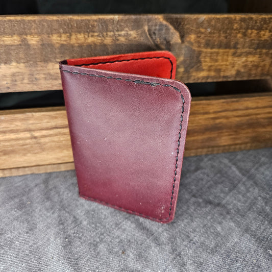Burgundy & Chili Pepper Mini Bifold