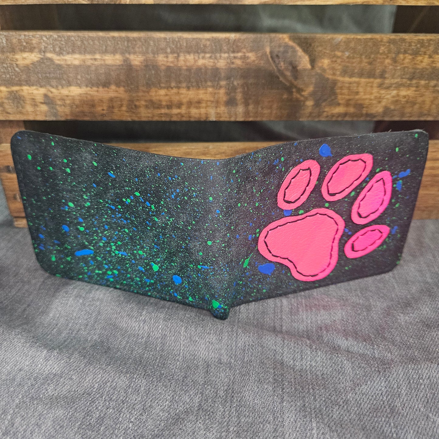 Neon Paw Deluxe Bifold