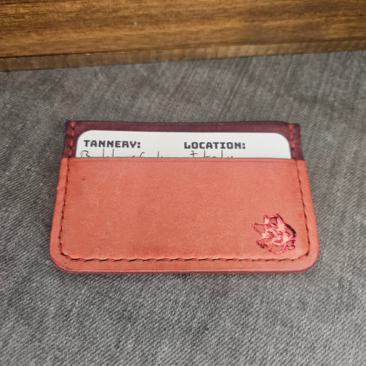 Pink & Bordeaux Mini Wallet